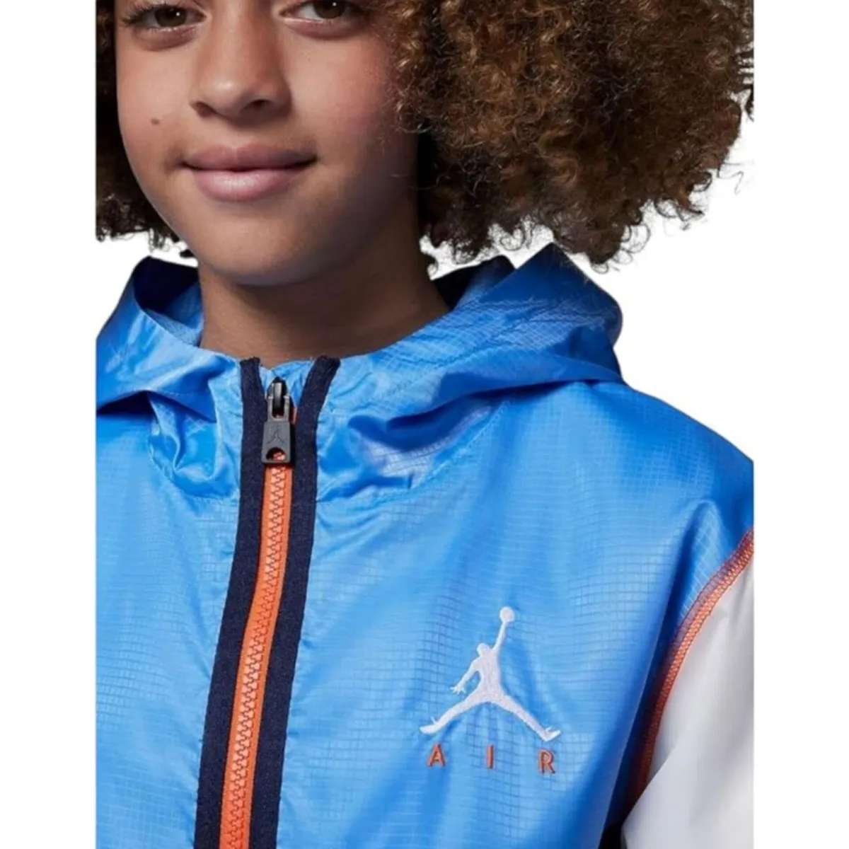 NIKE - Cortaviento infantil  Nike Air Jordan Colorblock TALLA M 10-12