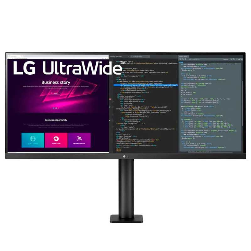 LG - Monitor LG Ergo UltraWide QHD 3440×1440 IPS de 34” 34WN780-B