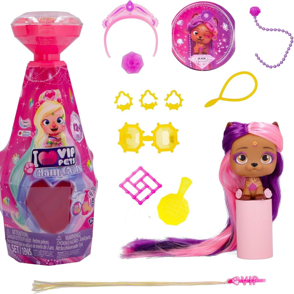 VIP PETS - Juguete Muñeca Vip Pets Gemas de Glamour