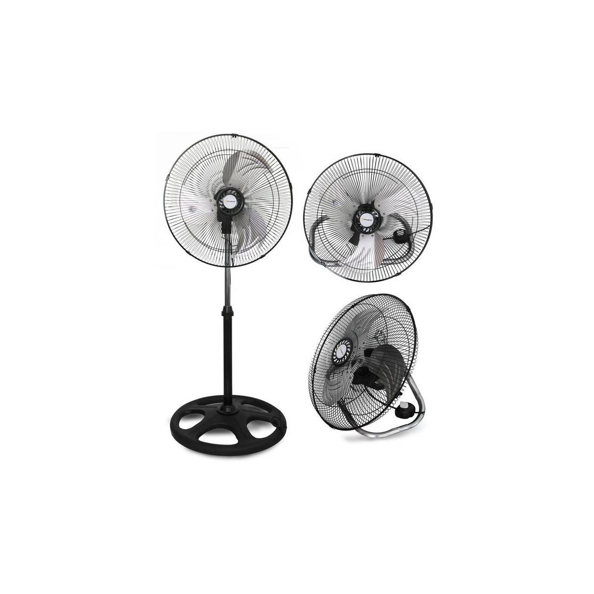 GENERICO - Ventilador 3 en 1 de 18"