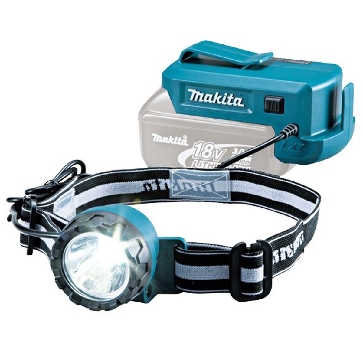 MAKITA - Linterna de Cabeza LED Inalambrica LXT 18V Sin BatCarg Makita DML800
