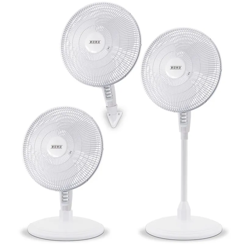 BORD - Ventilador Bord 16" 3 en 1 45W 4896 PG Blanco