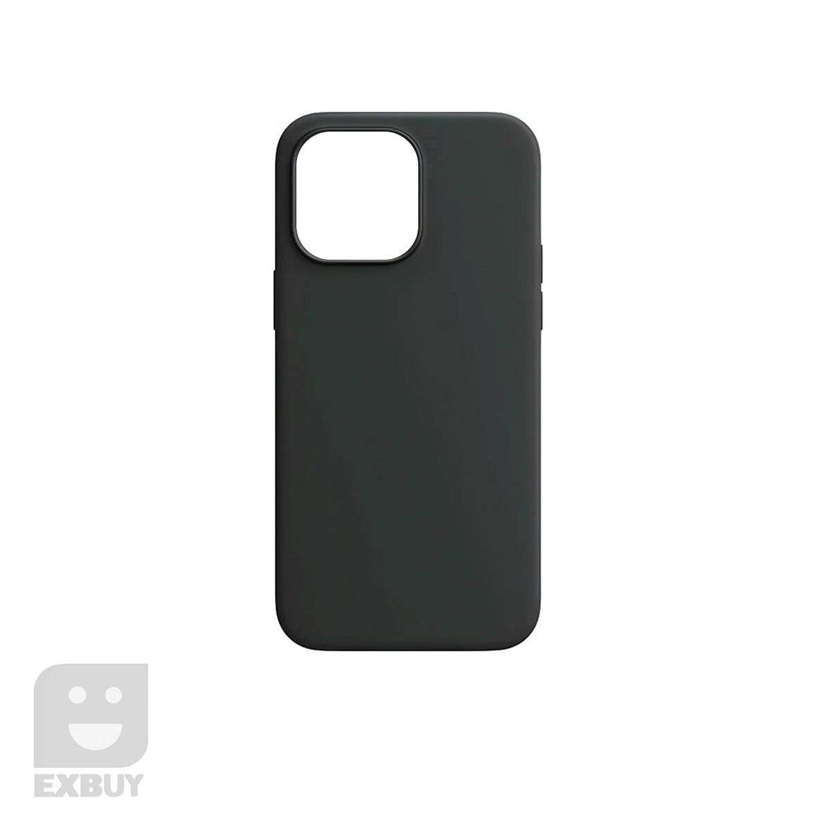 GENERICO - Funda Case Silicone Color Negro para iPhone 13 - EXBUY.