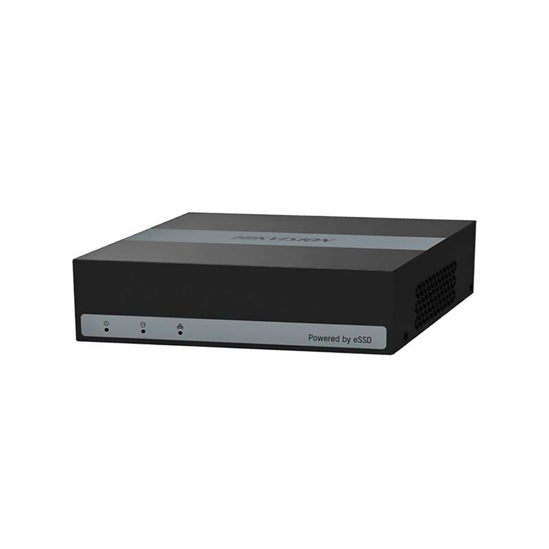 HIKVISION - GRABADOR VIDEO SEGURIDAD DVR 8CH 1080P eSSD 480GB LITE DS-E08HGHI-B