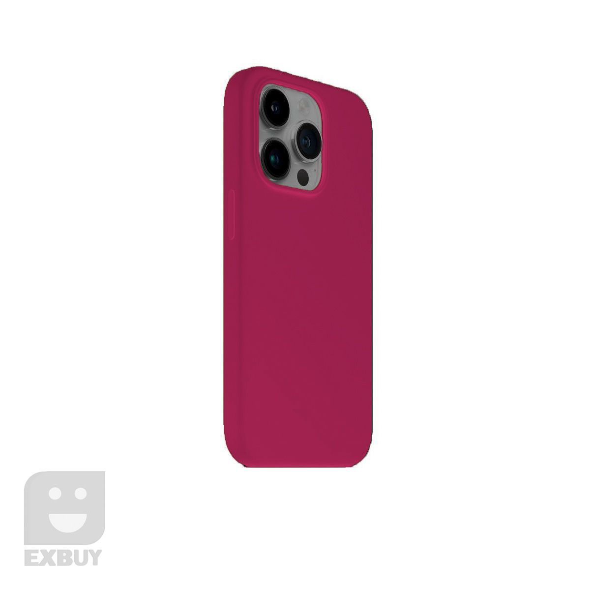 GENERICO - Funda Case Silicone Color Vino para iPhone 14 Pro Max - EXBUY.