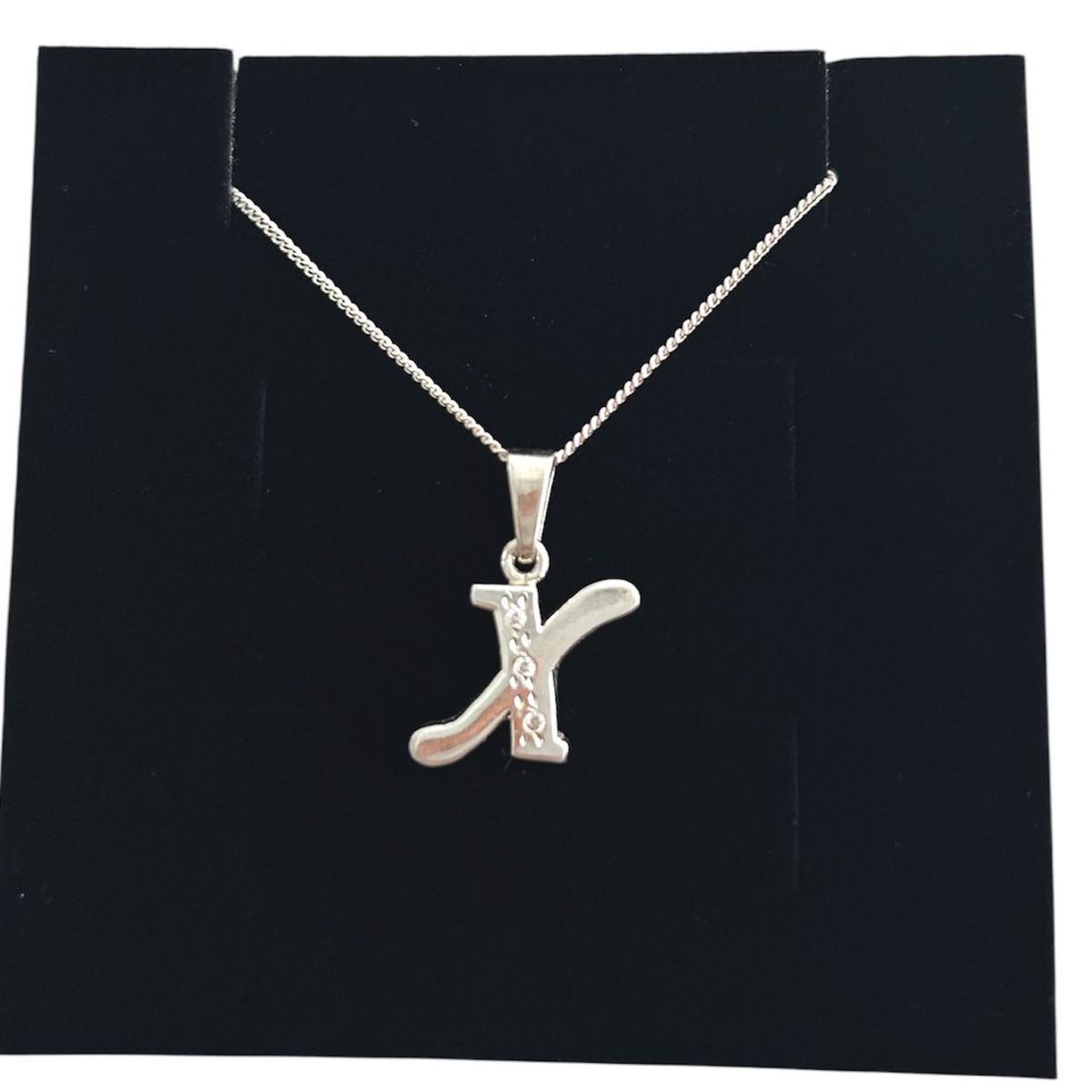 JOYERIA D'PILMER - CADENA CON DIJE INICIAL LETRA X