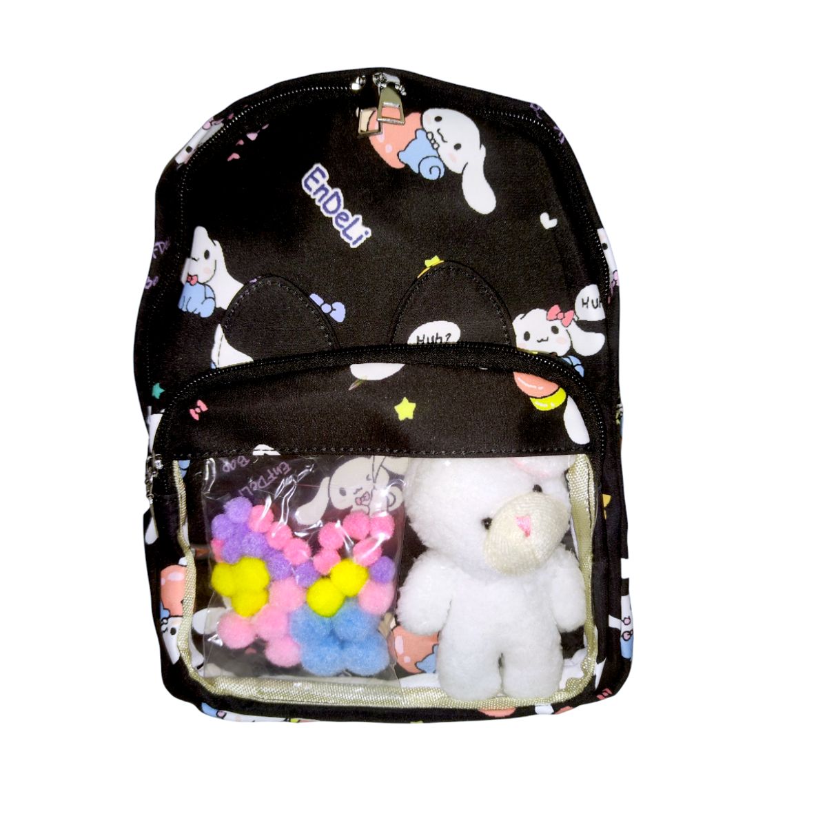 GENERICO - Mini Mochila diseño conejito Kawaii para niños