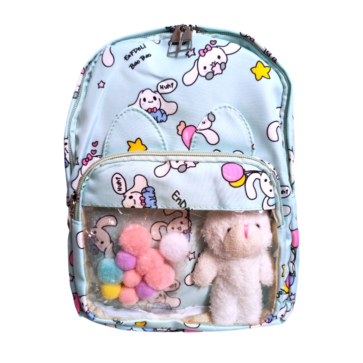 GENERICO - Mini Mochila diseño conejito Kawaii para niños