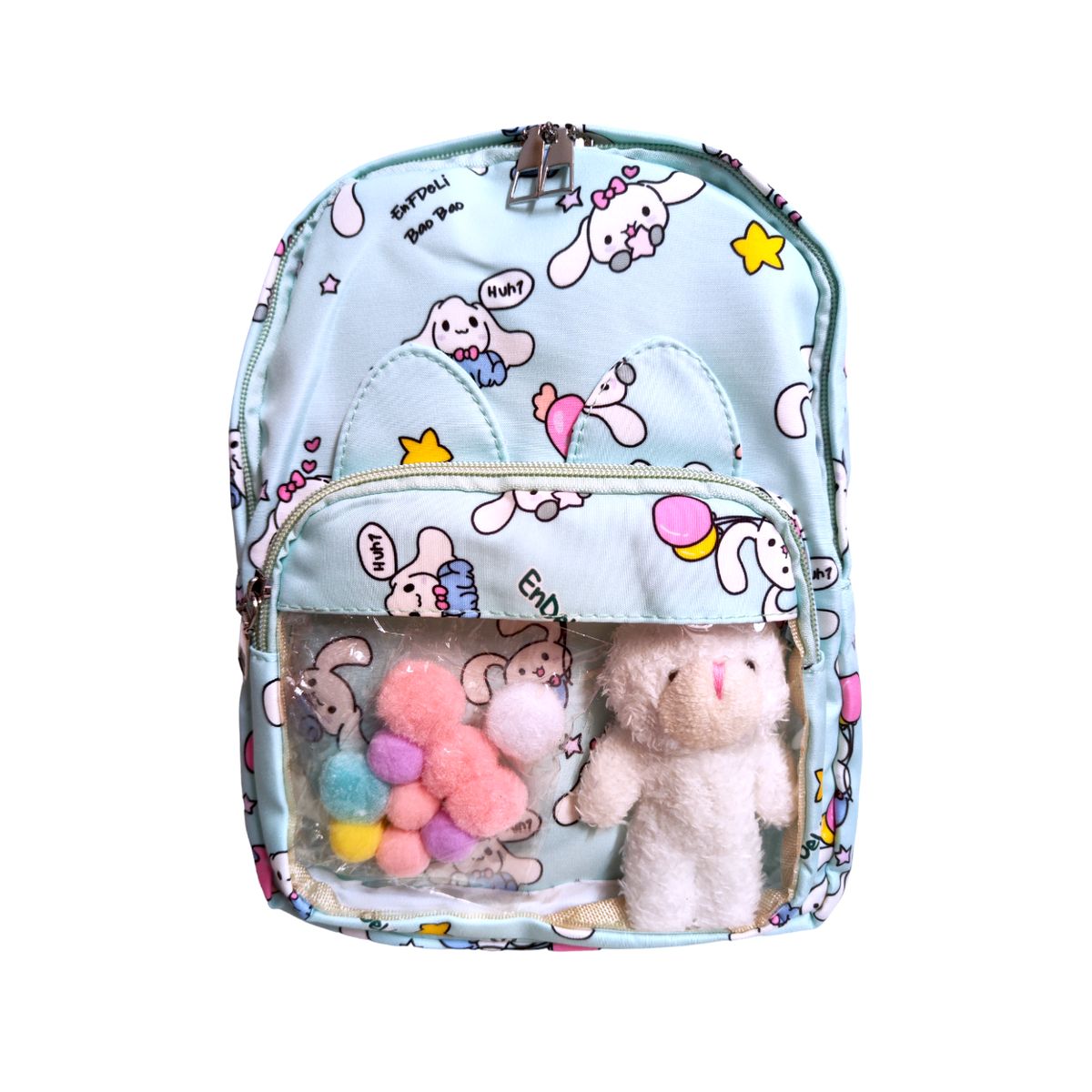 GENERICO - Mini Mochila diseño conejito Kawaii para niños