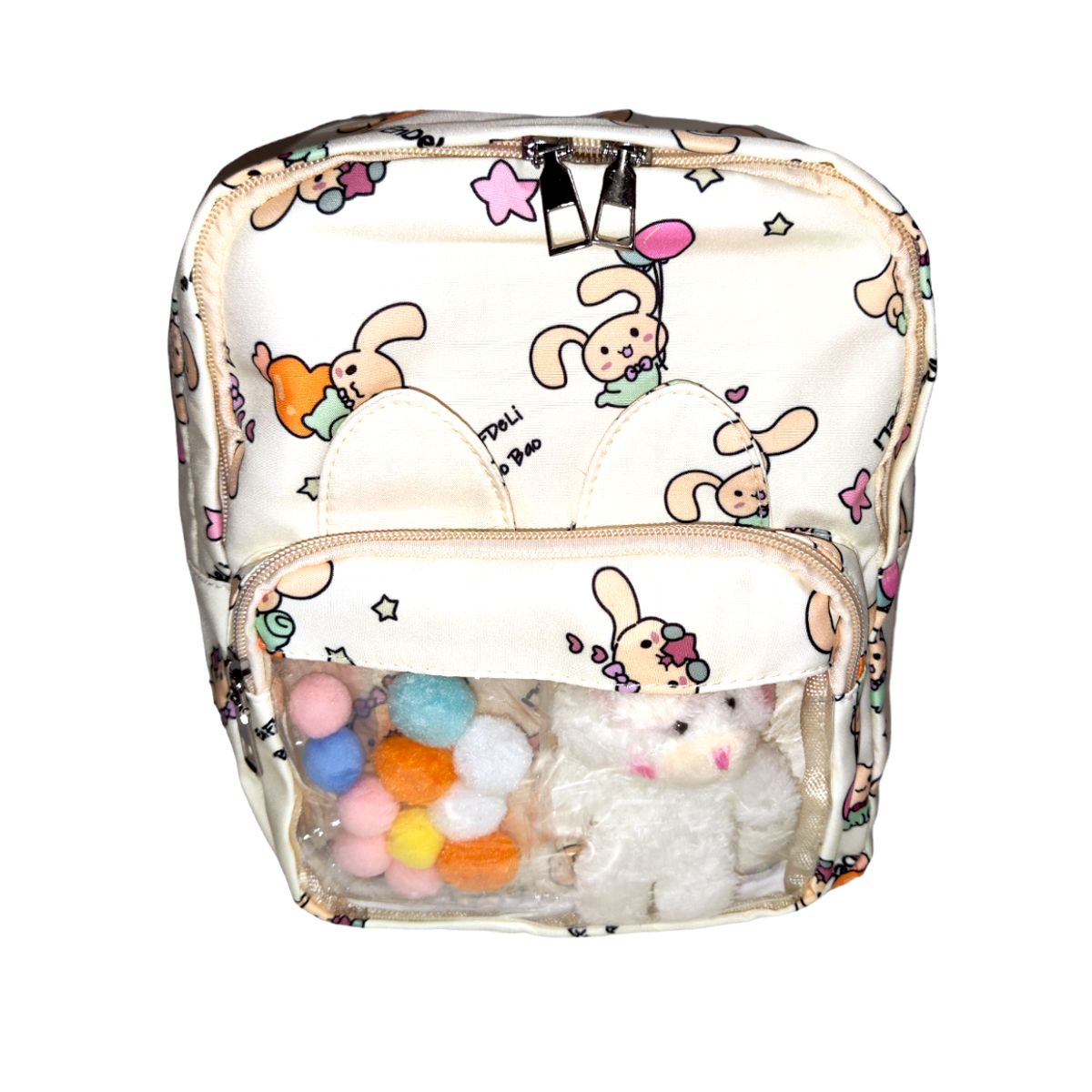 GENERICO - Mini Mochila diseño conejito Kawaii para niños