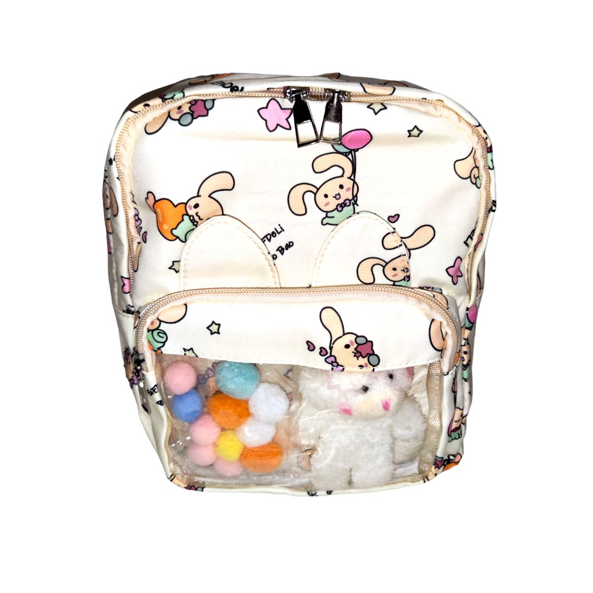 GENERICO - Mini Mochila diseño conejito Kawaii para niños