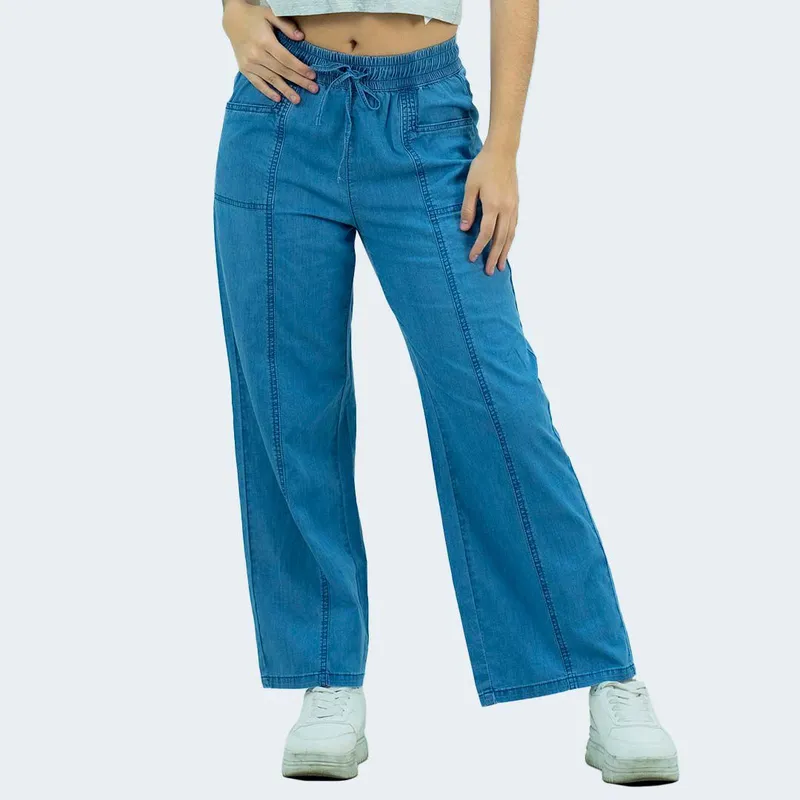 SALSA - PANTALÓN PALAZZO MUJER SALSA JEANS JOALI