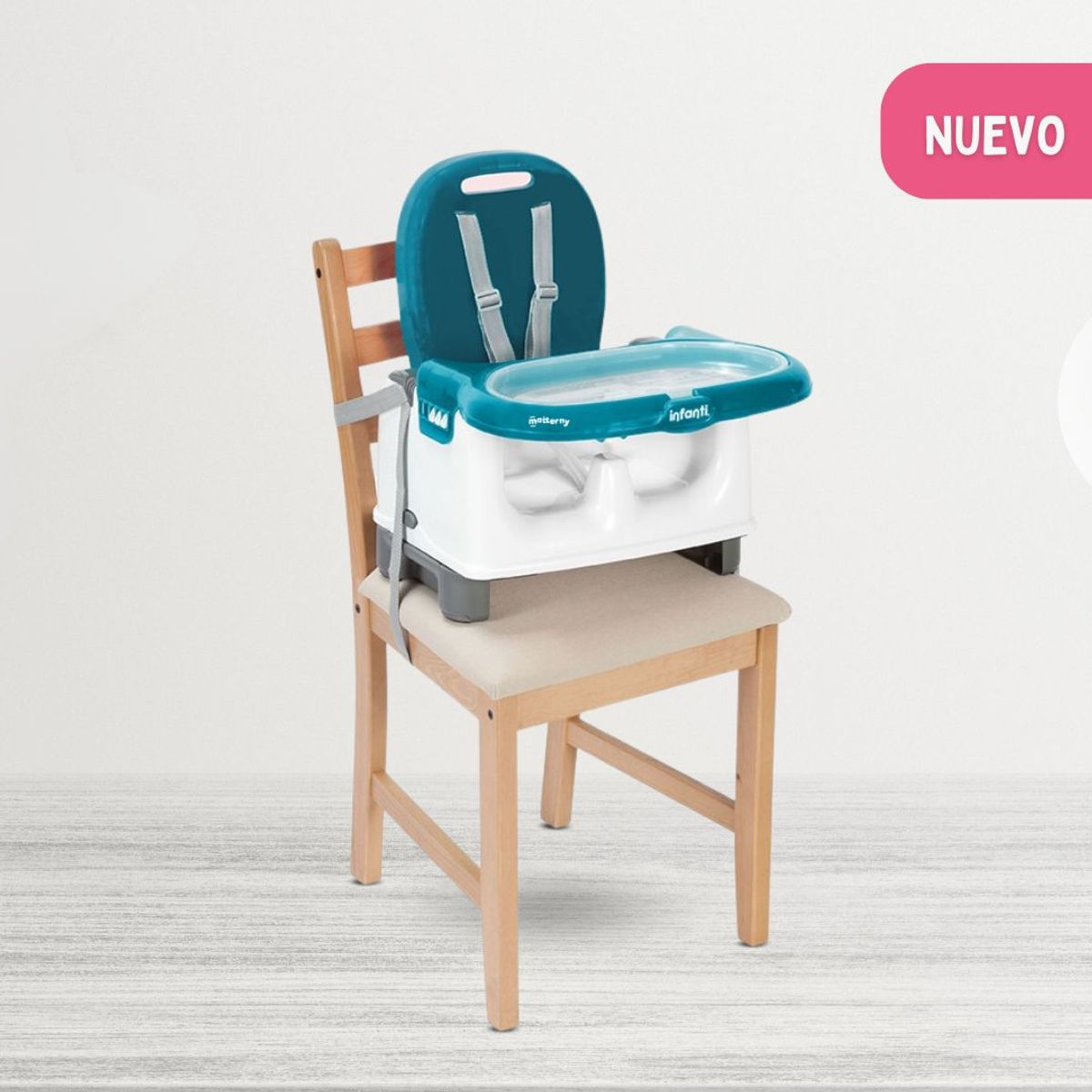 INFANTI - Silla de Comer Portátil para Bebé «MILA» Blue