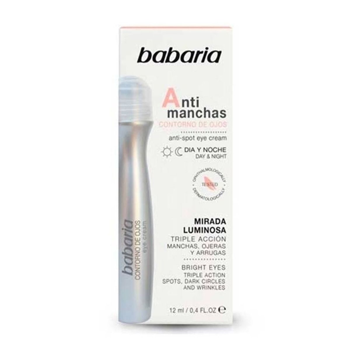 BABARIA - Contorno de Ojos Anti-Manchas para el Rostro Babaria
