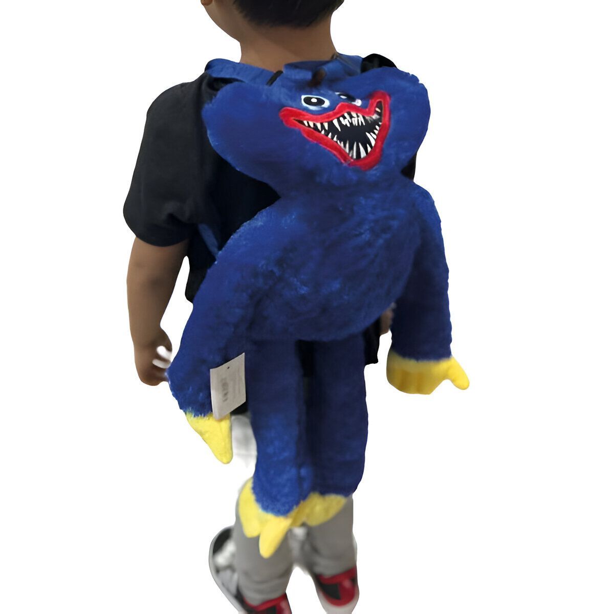 ELMEJORPRECIO - Mochila Para Niños Huggy Buggy Tipo Peluche Azul