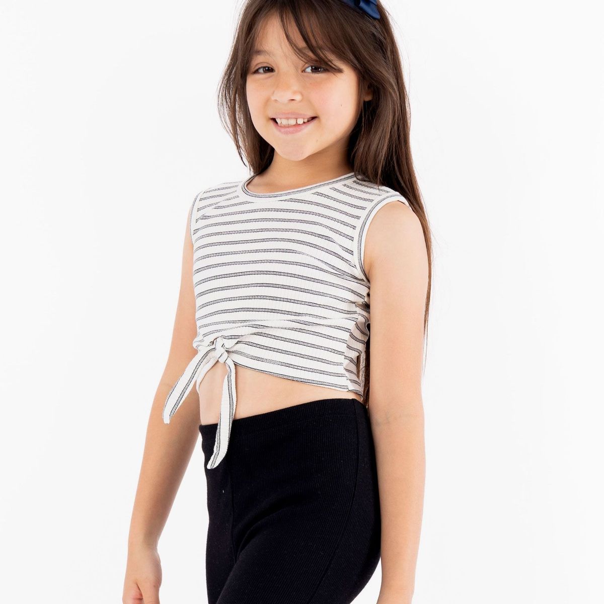 KONING - Top en rib para niña