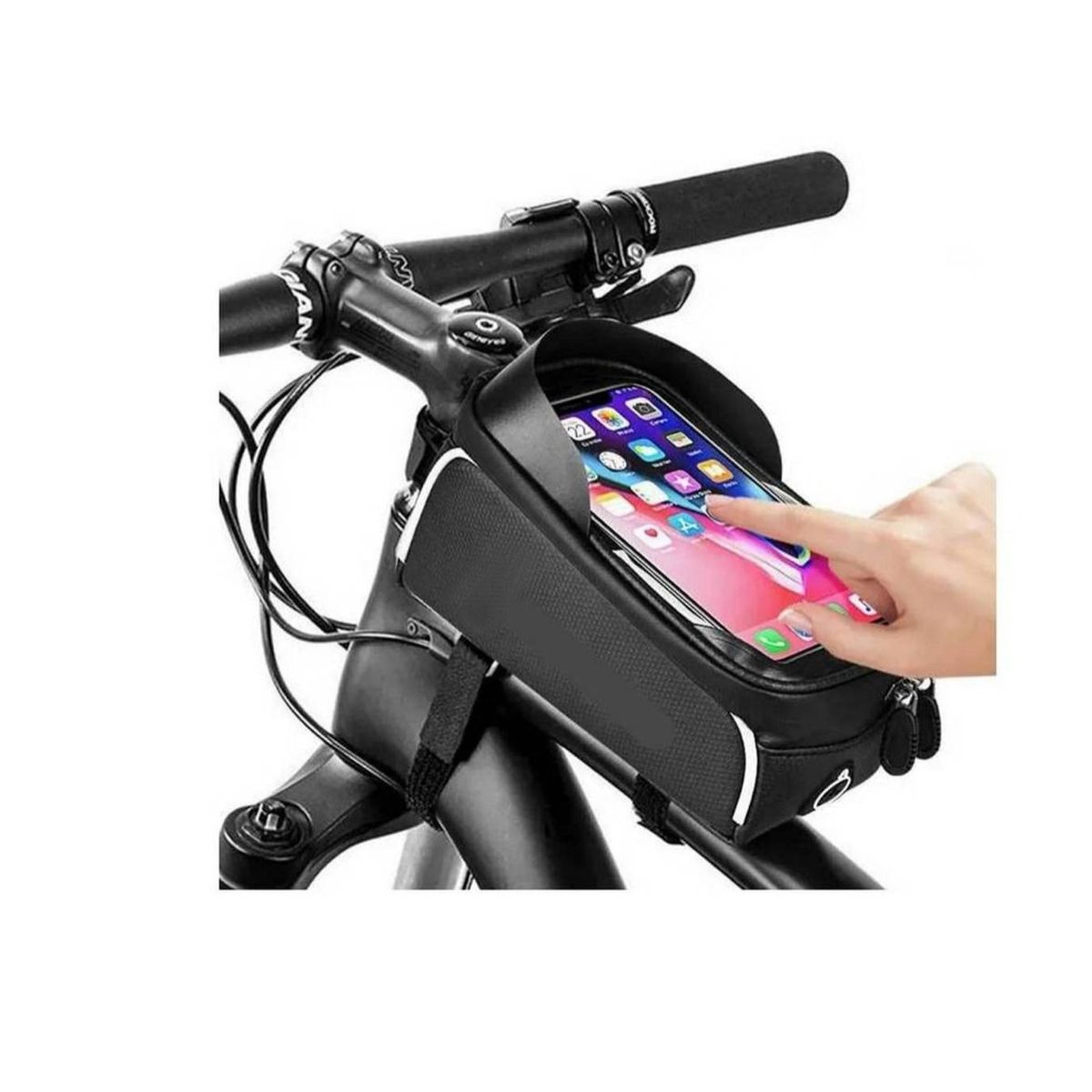 SEISA - Bolso Impermeable para Teléfono en Bicicleta