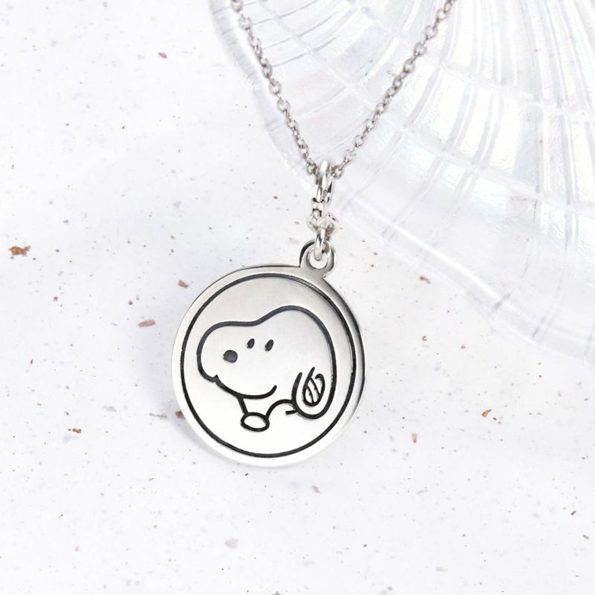 GENERICO - Collar Snoopy plata 950 - Musas Vanidosas