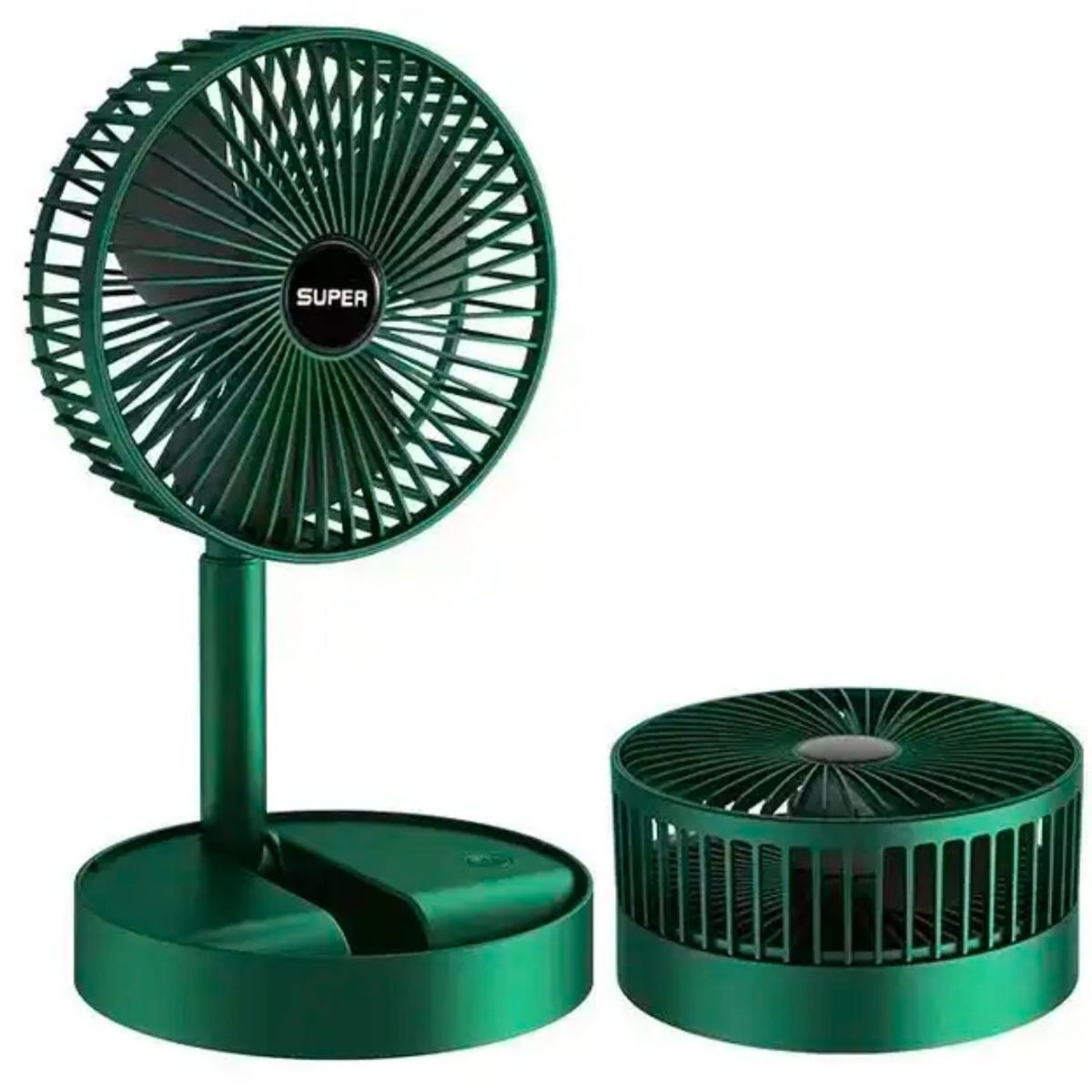 GENERICO - Ventilador Portátil Plegable 3 Velocidades Recargable KS-2102