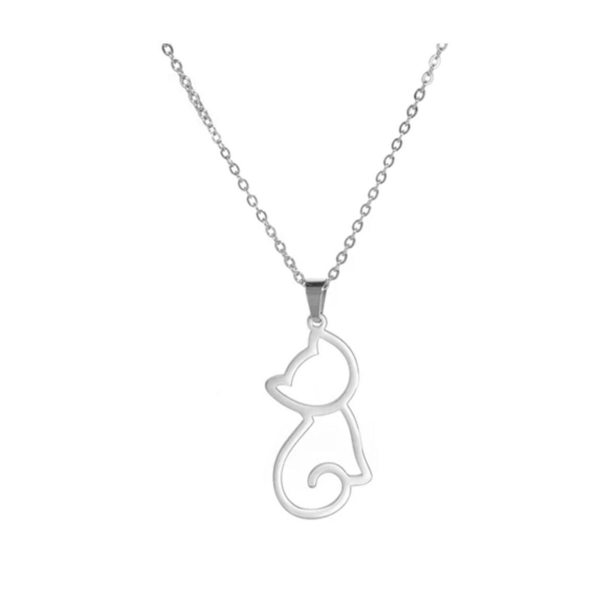 GENERICO - Collar GATITO  plata 950 - Musas Vanidosas