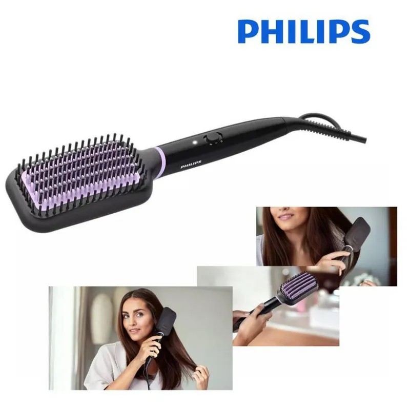 PHILIPS - Cepillo Alisador de Cabello BHH880 PHILIPS