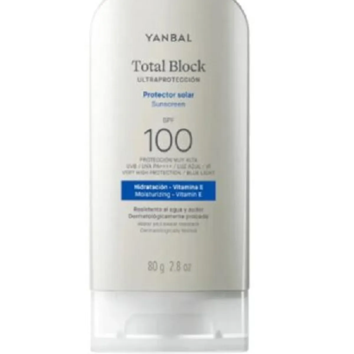 YANBAL - Total Block Protector Solar SPF 100 - 80g Yanbal