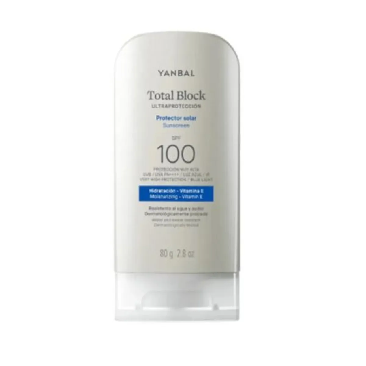 YANBAL - Total Block Protector Solar SPF 100 - 80g Yanbal