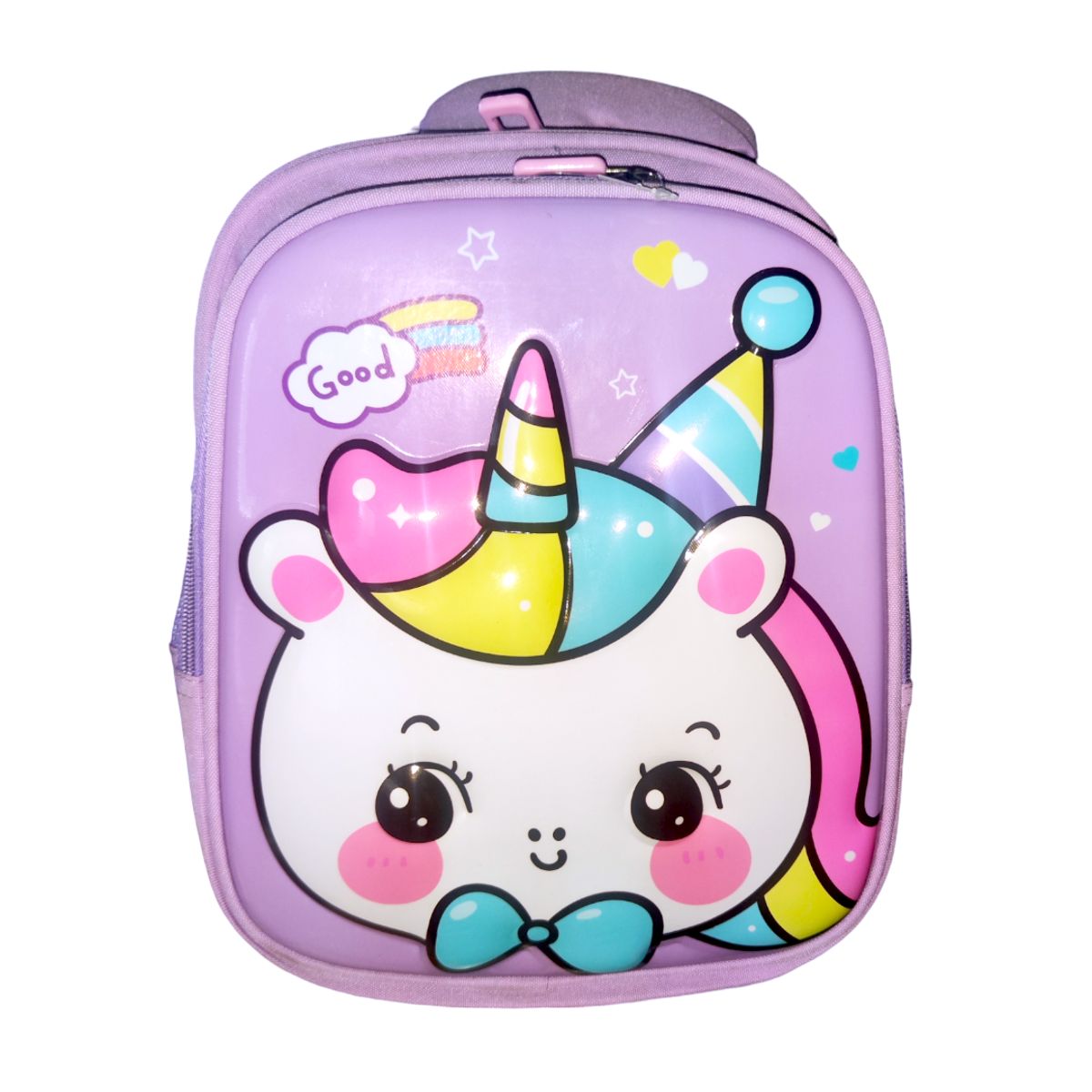 GENERICO - Mochila diseño Unicornio Kawaii 2 compartimentos