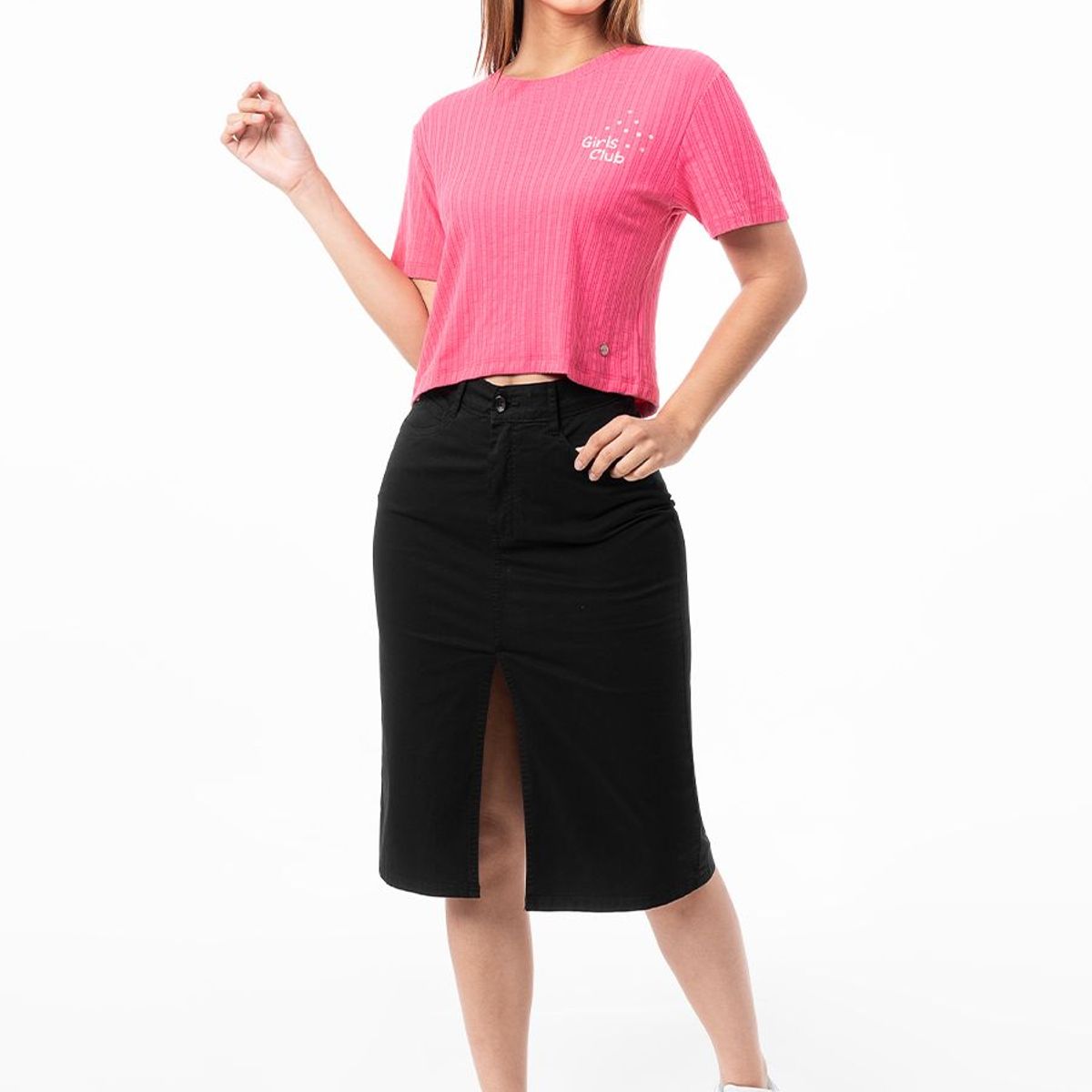 GOCCOS - Cropp Rib Lycrado Mujer Lisaveta