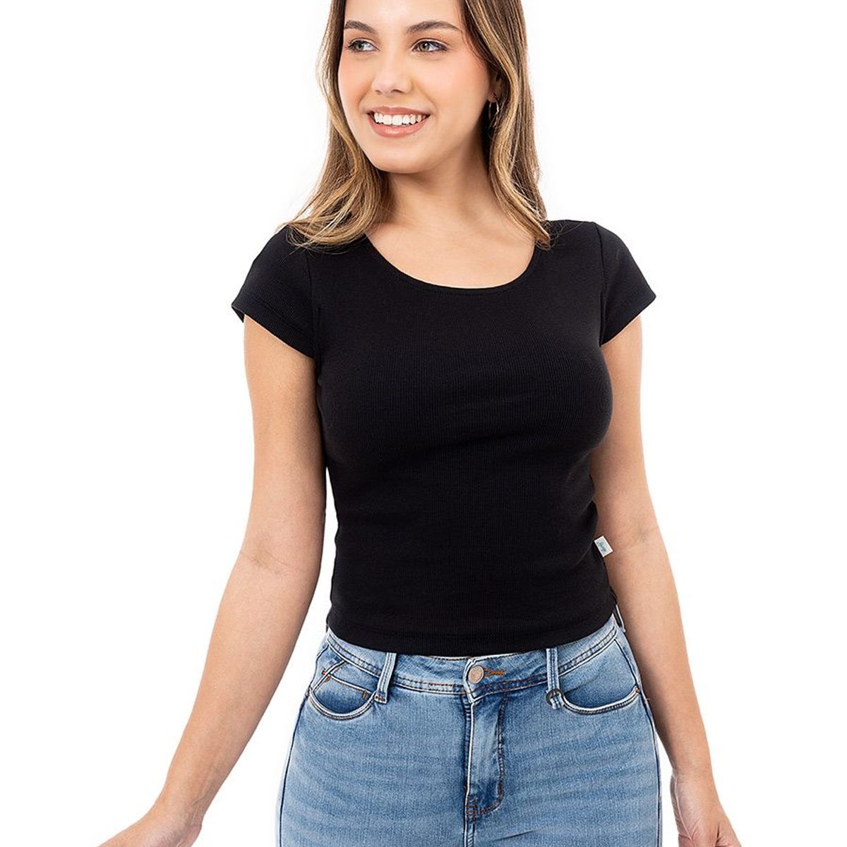 SQUEEZE - Cropp Rib Lycrado Mujer Yuliss Squeeze