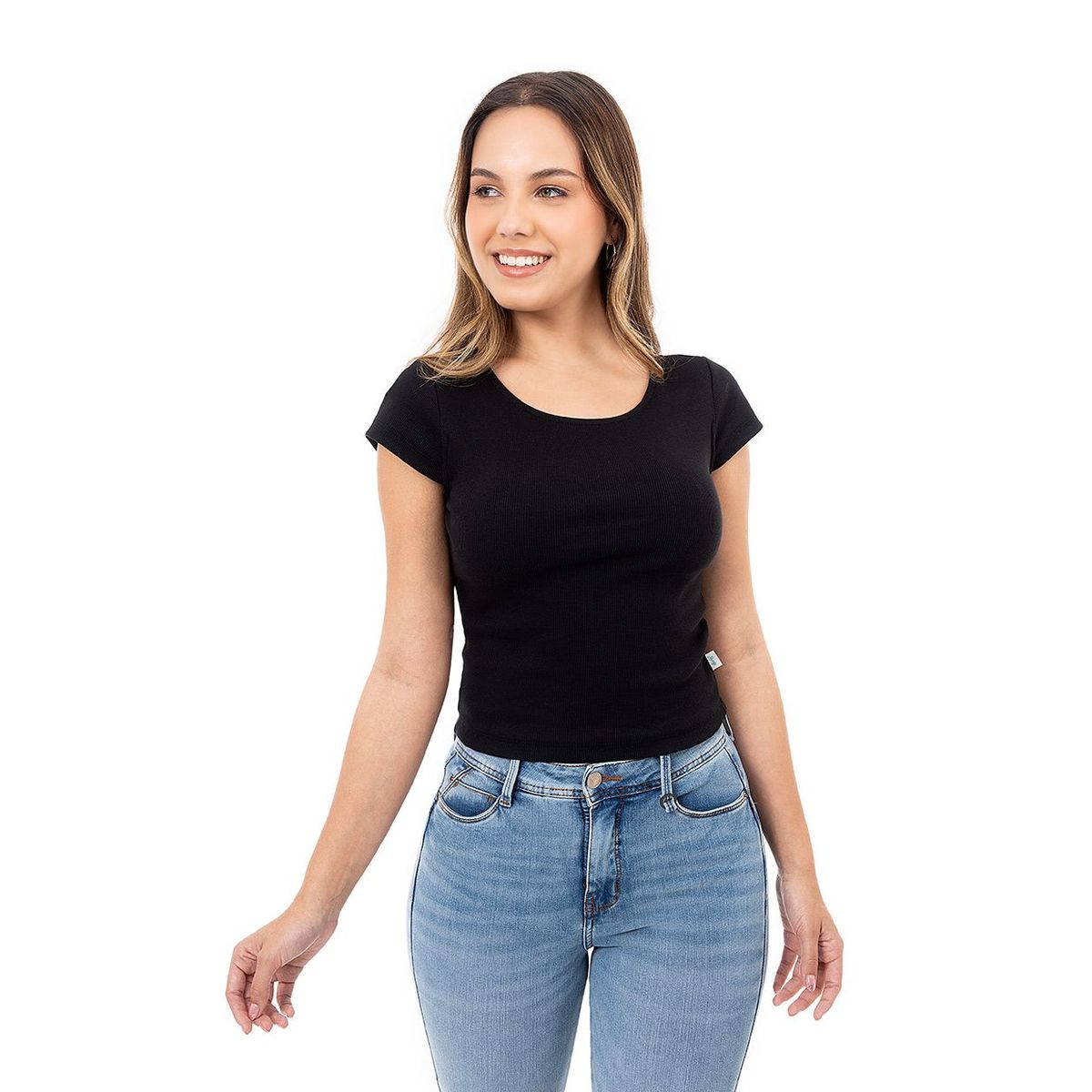 SQUEEZE - Cropp Rib Lycrado Mujer Yuliss Squeeze