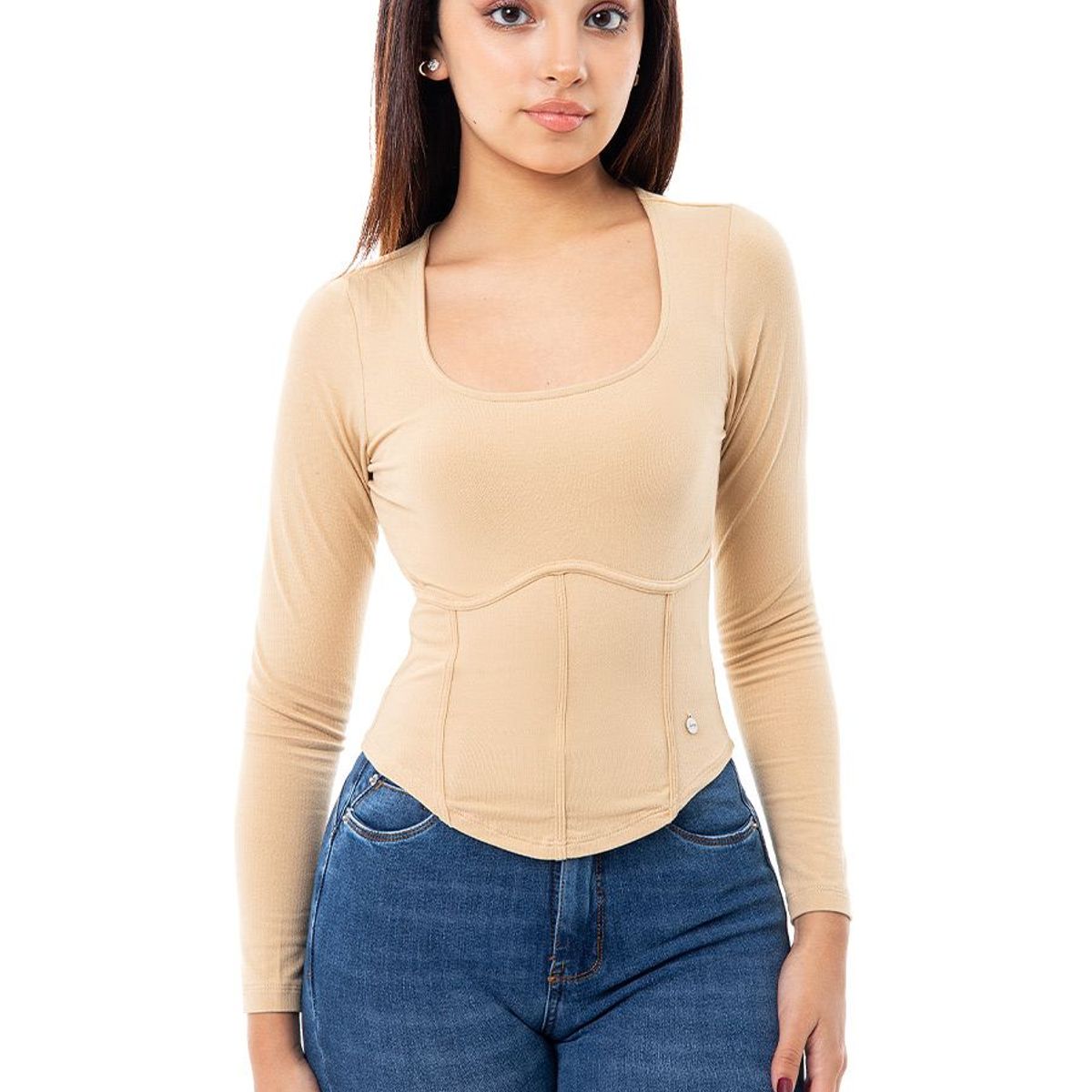 SQUEEZE - Polo Moda Jersey Full Lycra Mujer Skriver