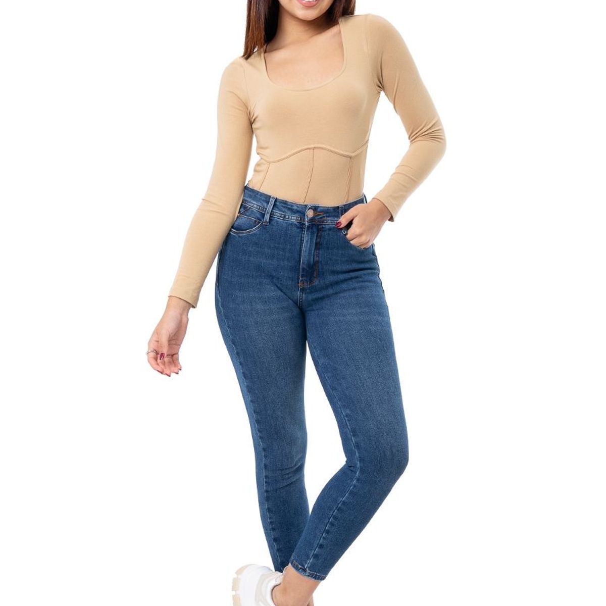 SQUEEZE - Polo Moda Jersey Full Lycra Mujer Skriver