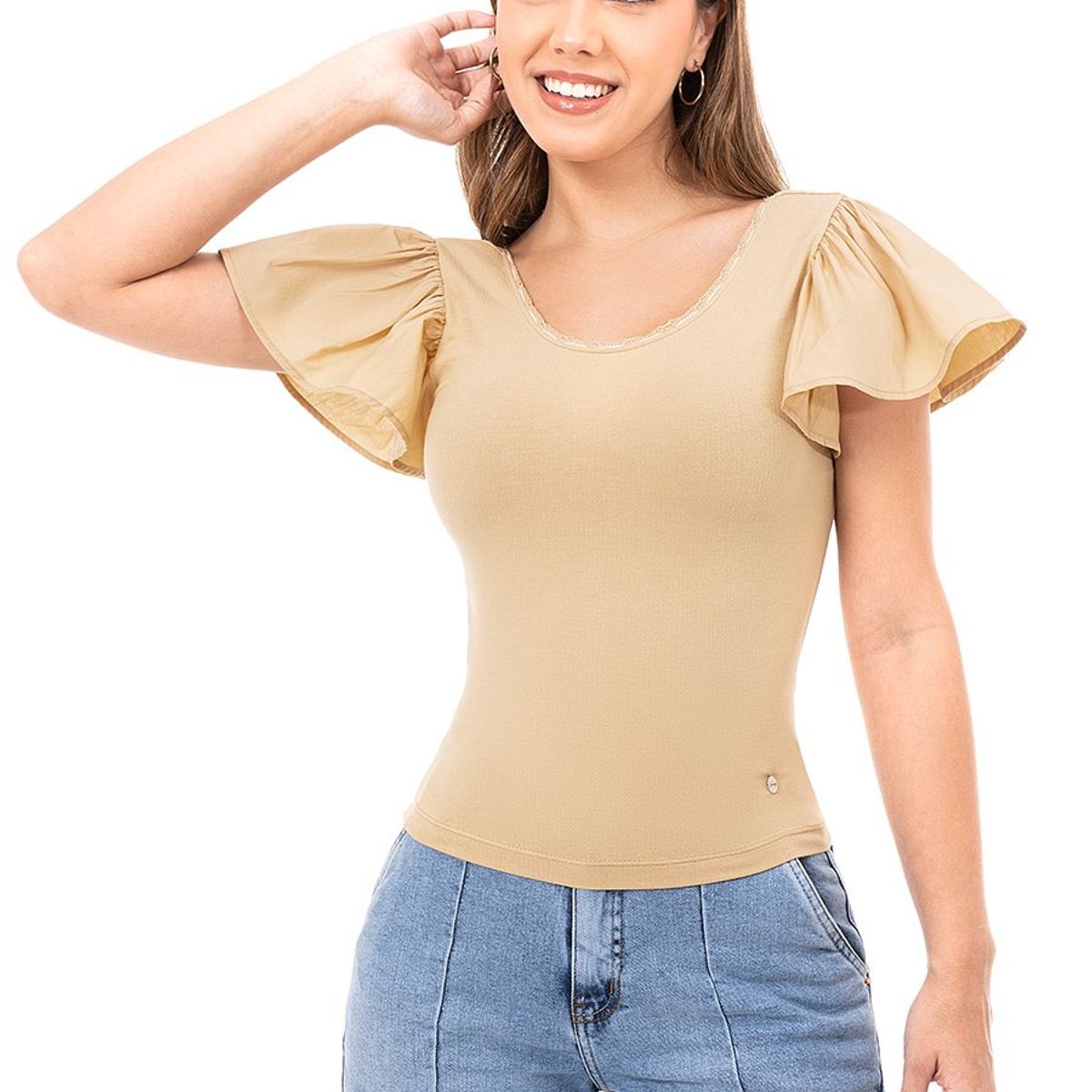 SQUEEZE - Polo Moda Jersey Full Lycra Mujer Yaminha Squeeze