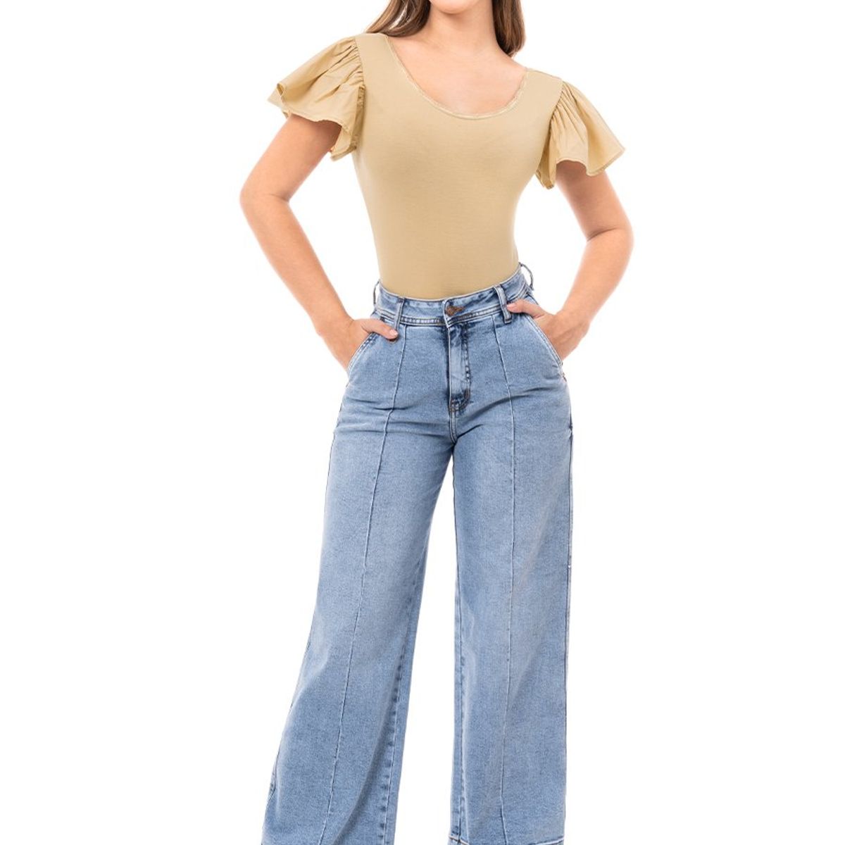 SQUEEZE - Polo Moda Jersey Full Lycra Mujer Yaminha Squeeze