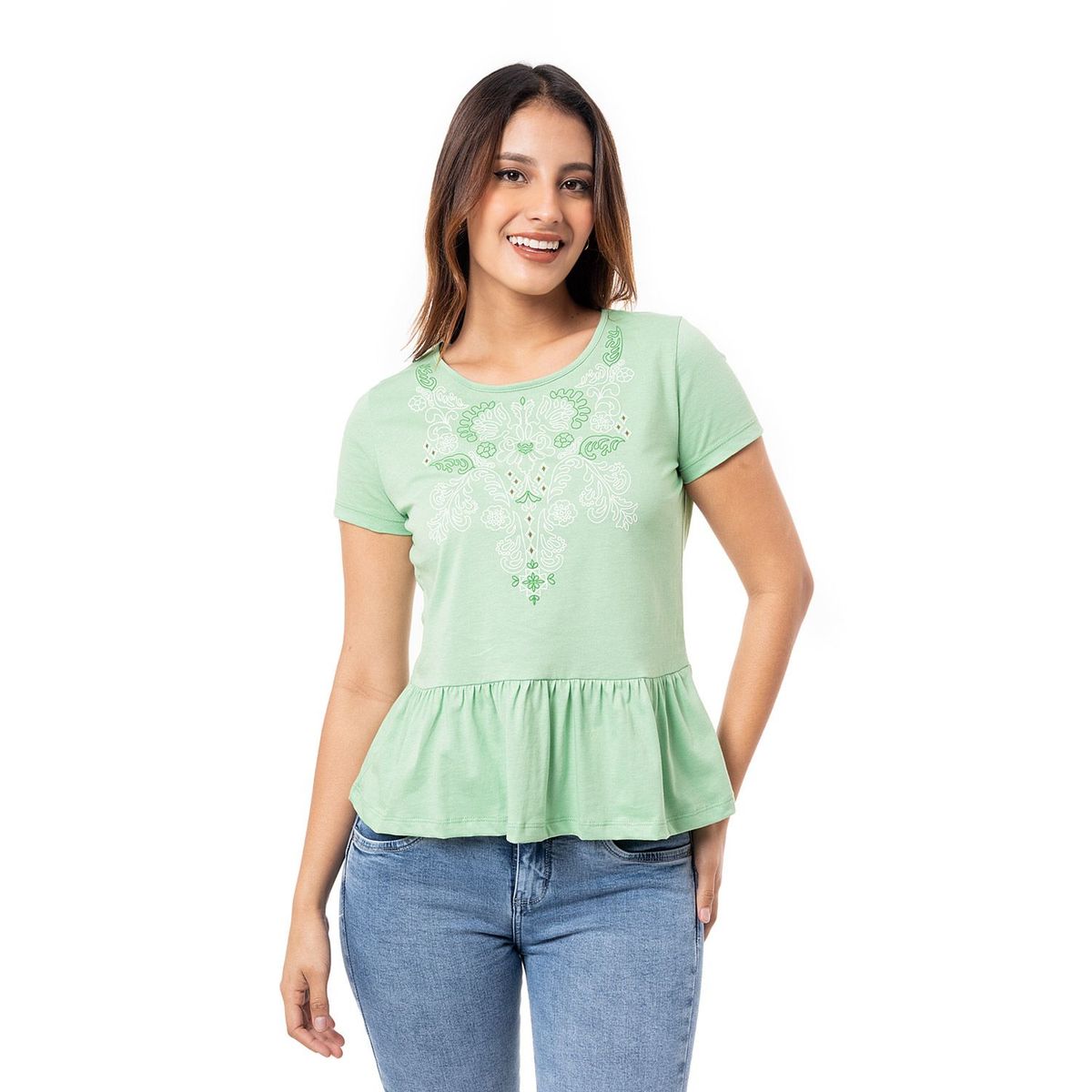 PIONIER - Polo Moda Rib Lycrado Mujer Eleiya