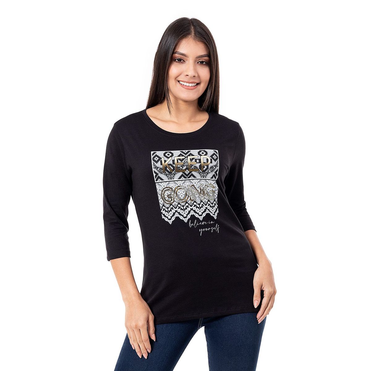 PIONIER - Polo Moda Jersey Mujer Believe.