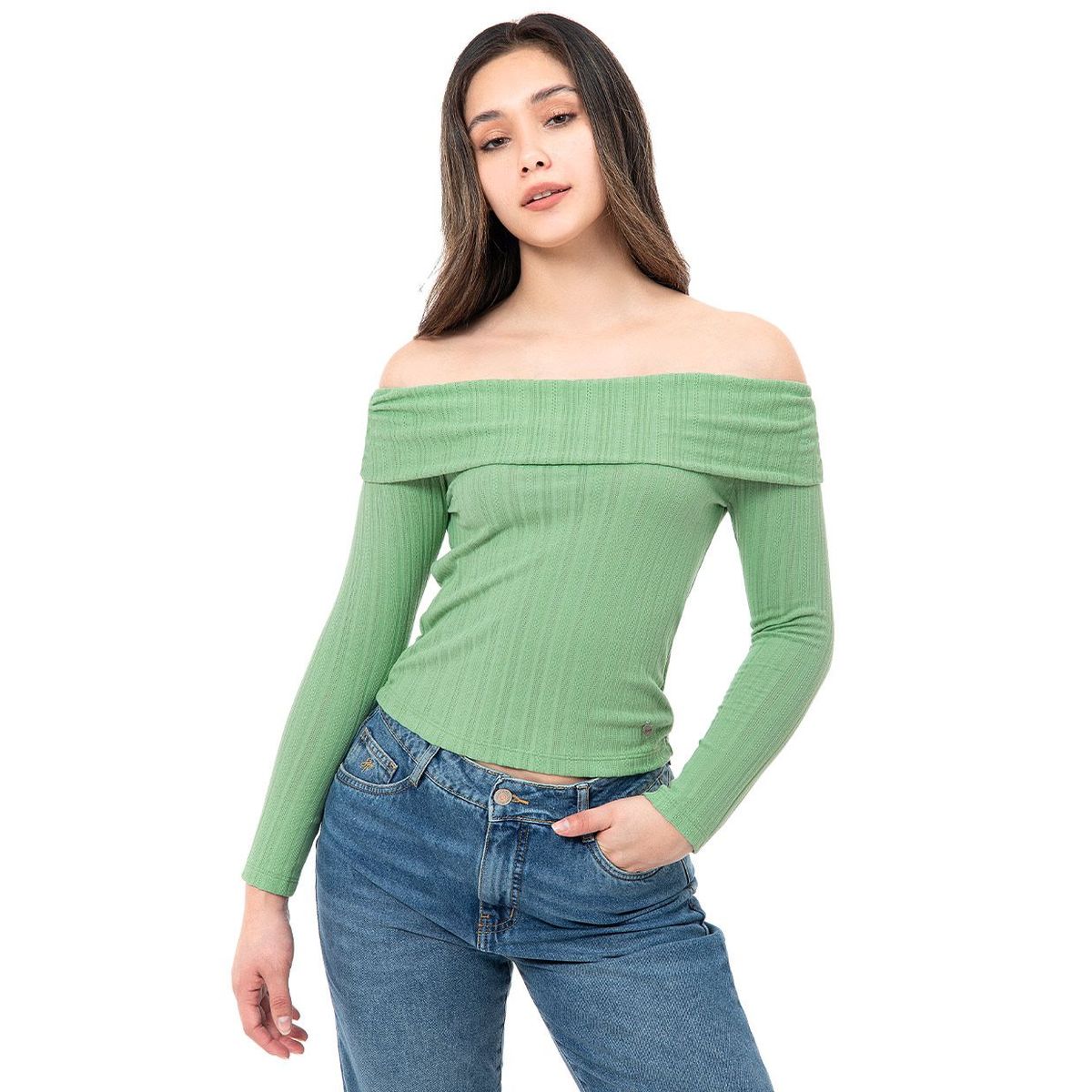 SQUEEZE - Polo Moda Rib Mujer Mayrha