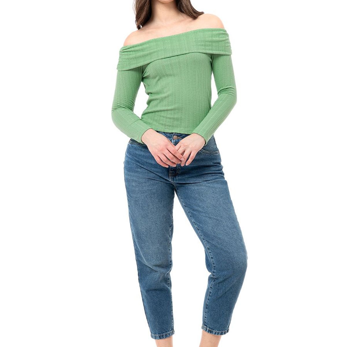 SQUEEZE - Polo Moda Rib Mujer Mayrha