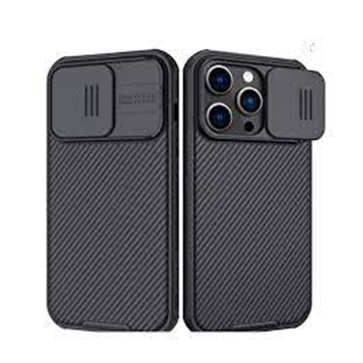 NILLKIN - Funda Nillkin para IPhone 13 Pro Max Camshield Case Híbrida Negro
