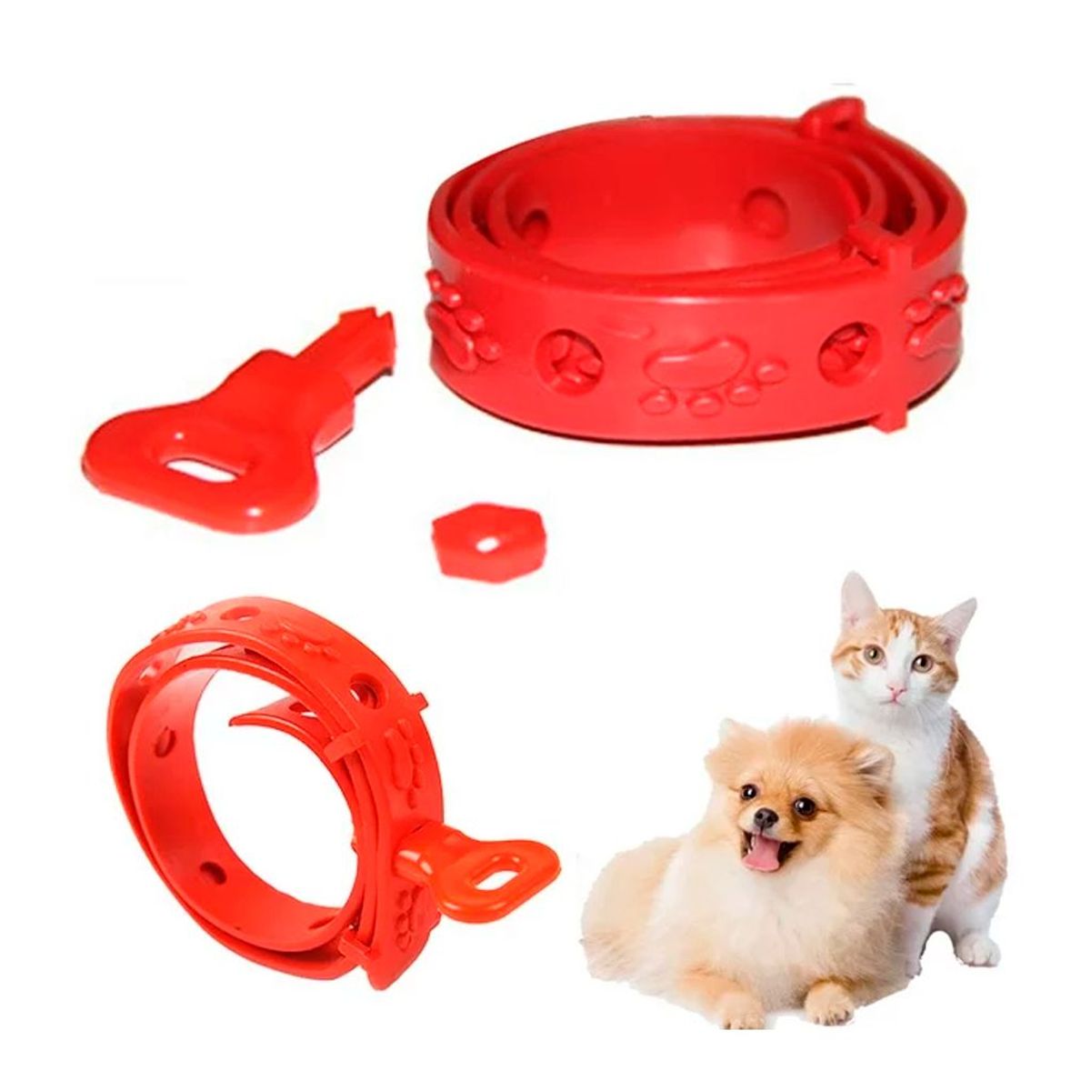 OEM - Set 2 Collar Antipulgas Graduable para Perros