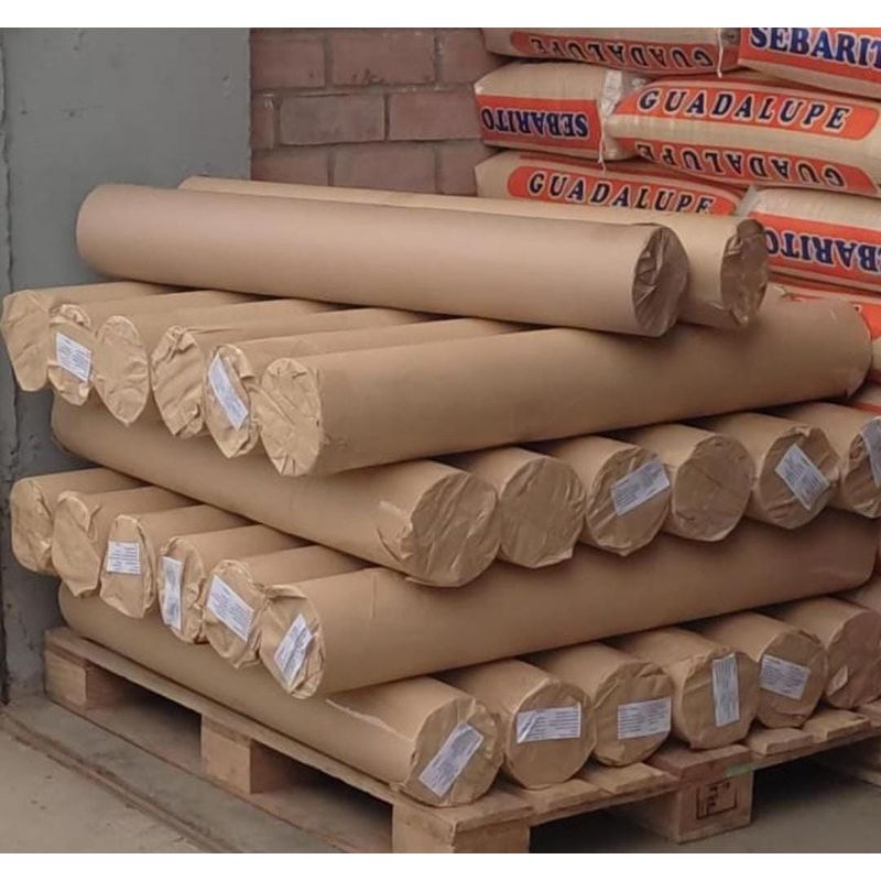 GENERICO - Rollo papel kraft 80g 106 cm de ancho x 150 metros de largo