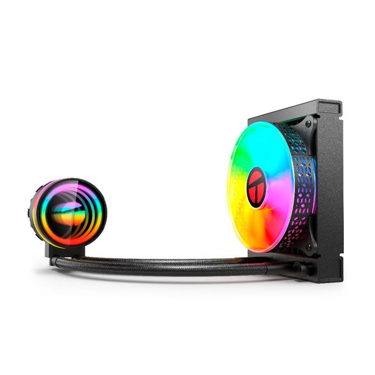 TEROS - Cooler Procesador TEROS TE-8163N Intel y AMD Líquida