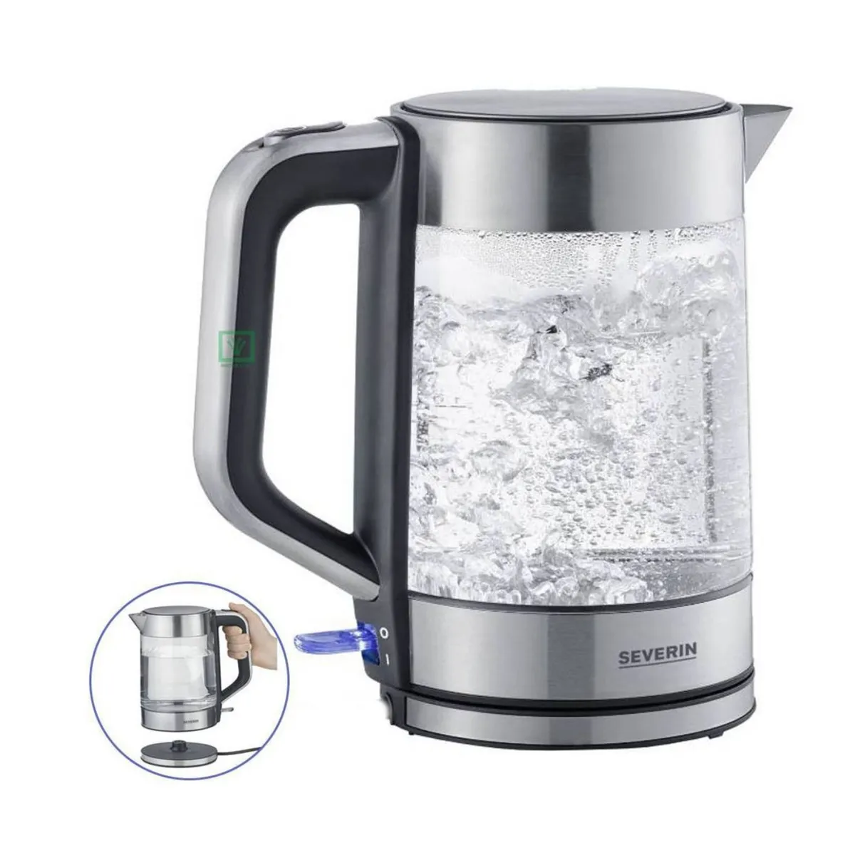 SEVERIN - Hervidor Eléctrico Severin WK 3420 Cristal 1.7Litros