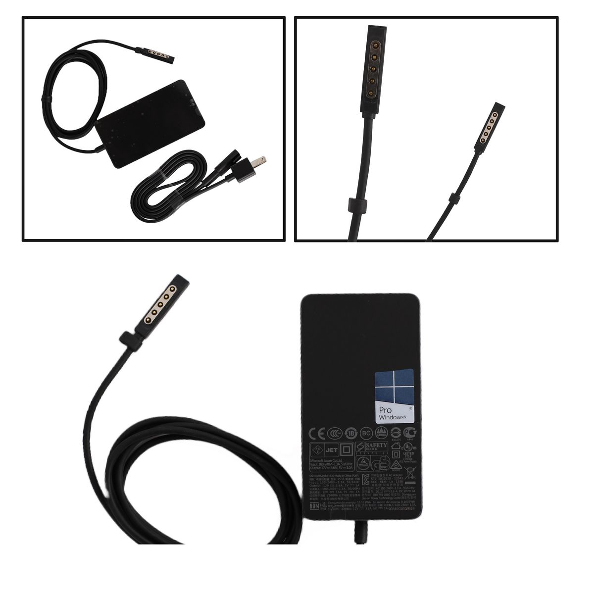 MICROSOFT - Cargador microsoft surface  pro2 pro1 10.6  rt tablet