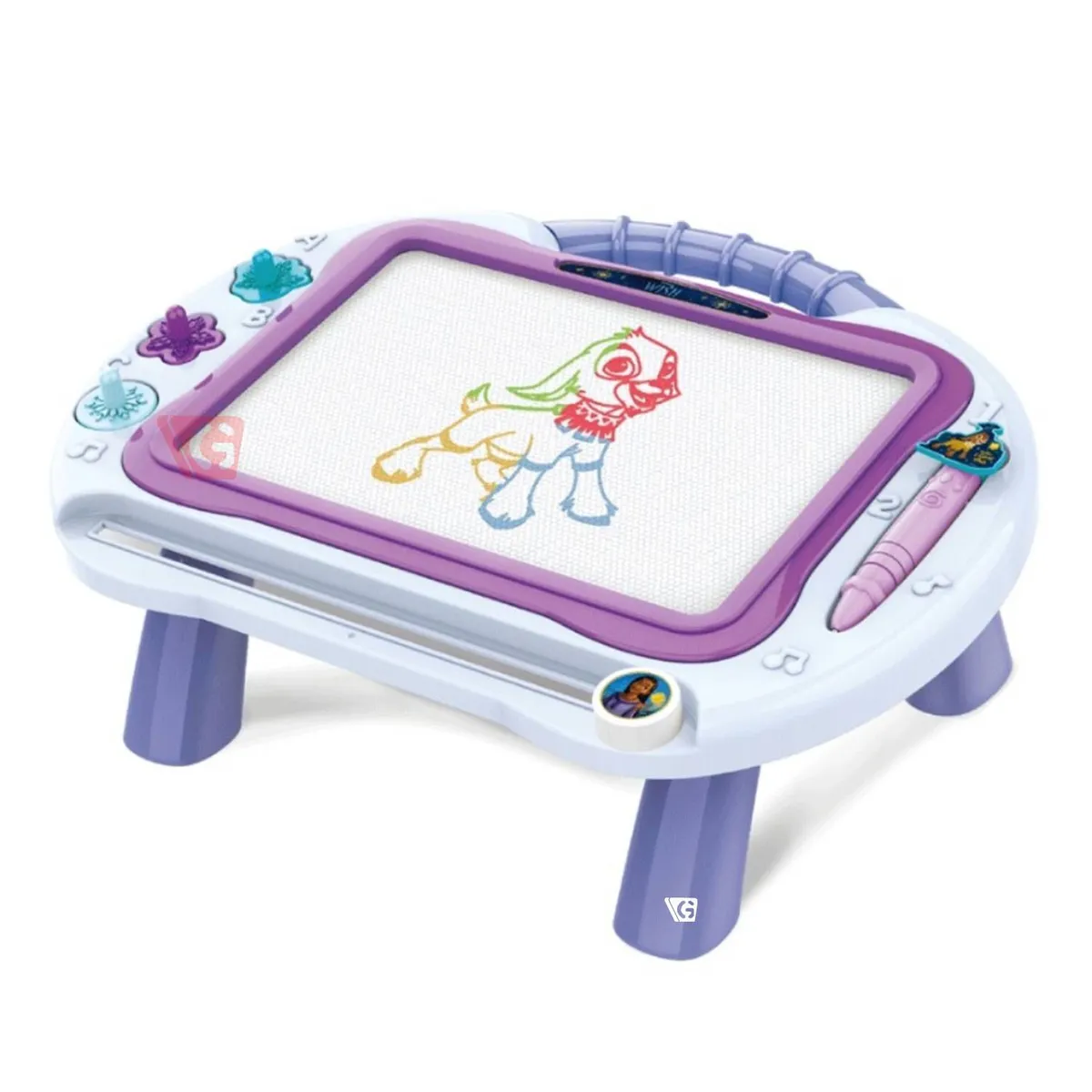 DISNEY - Tablero de Dibujo Magnético Mágico Wish WH-113M