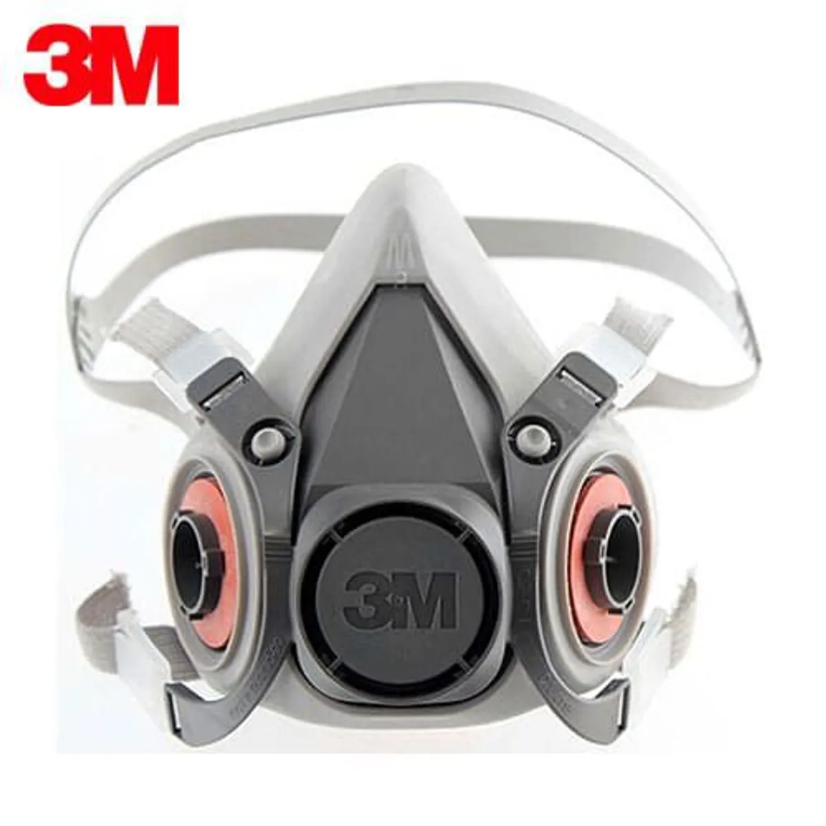 3M - Respirador Media Cara 3M de 2 Vías 6200