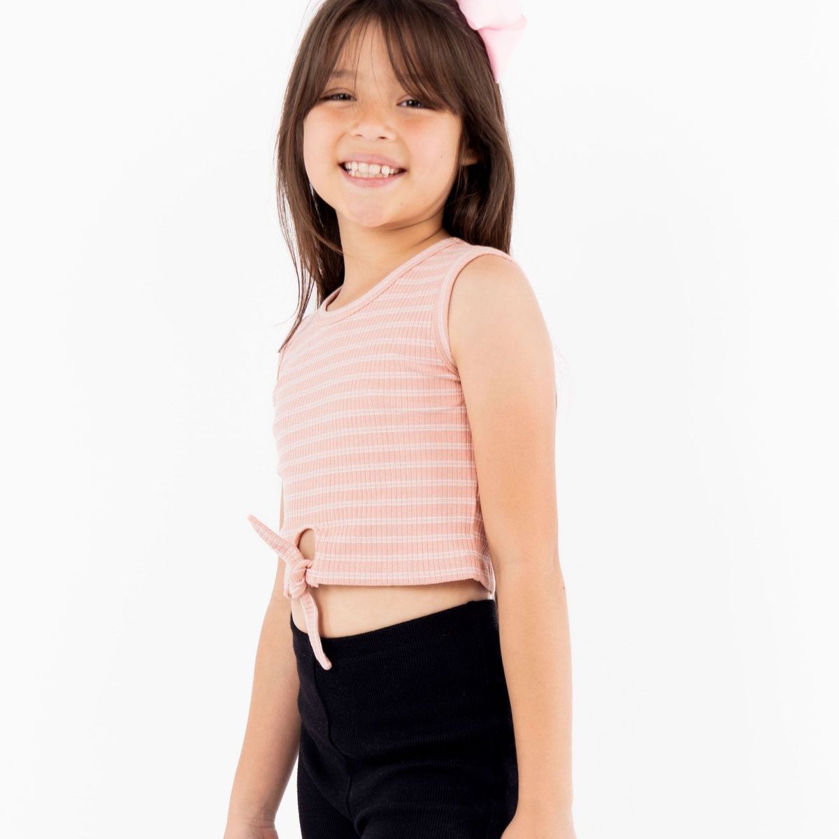 KONING - Top en rib para niña