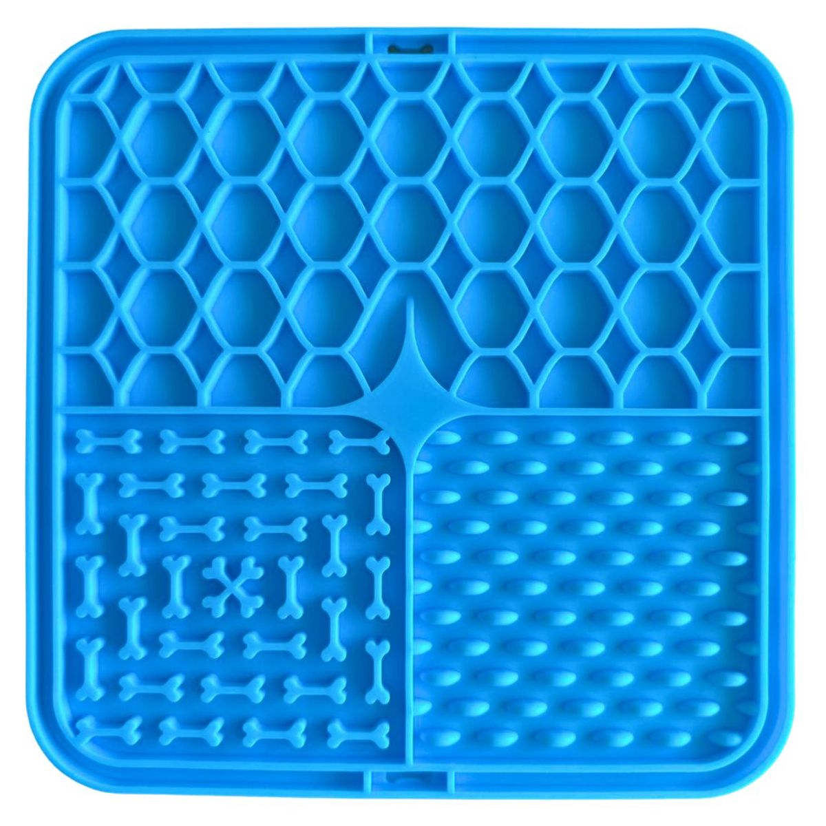 GENERICO - Licky Mat interactivo para perros y gatos CELESTE