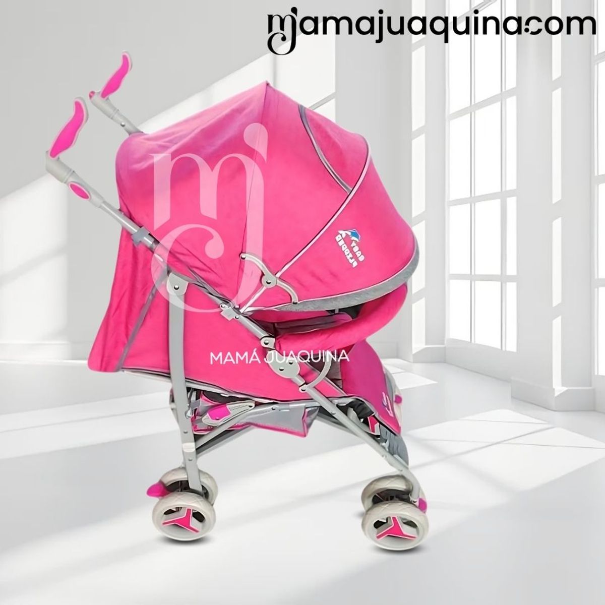 FLIPPER - Coche Bastón Deportivo «SUPREME» Pink Dark